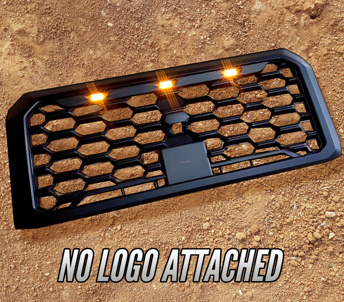 2024+ Mitsubishi Triton MV L200 ROBUST Grill - AFTERMARKET - AMBER LED