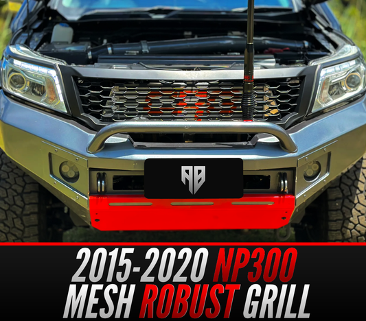 NISSAN NAVARA NP300 D23 MESH ROBUST GRILL - SUITS 2015-2020 - AFTERMARKET
