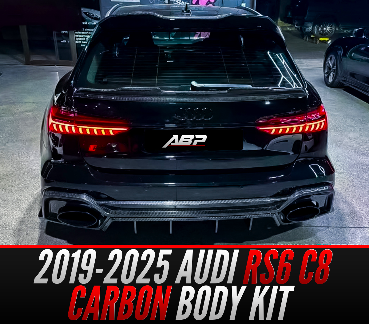 2019 – 2025 Audi RS6 C8 – ABP Carbon Fiber Body Kit
