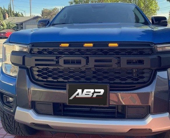 2022+ Ford Everest Next-Gen ROBUST Grill - AFTERMARKET - LED - RAPTOR STYLE