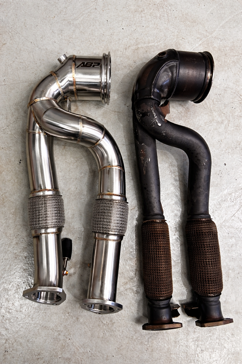 AUDI RS3 8V PREFACELIFT ABP DOWNPIPE (2015–2017) – HIGH PERFORMANCE