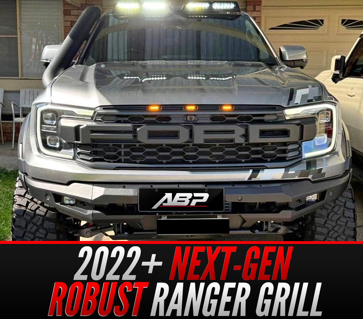 2022+ Ford Ranger Next-Gen ROBUST Grill - AFTERMARKET