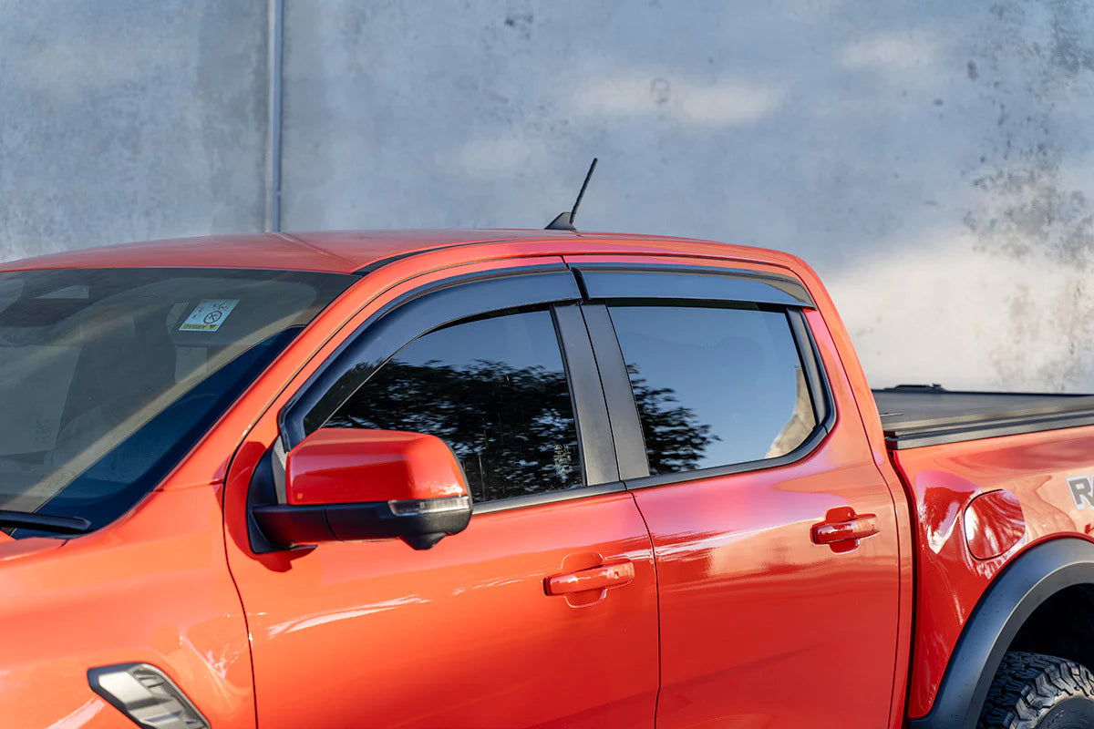 SUITS - 2022+ Ford Ranger Next-Gen Weather Shields Window Visors Tinte ...